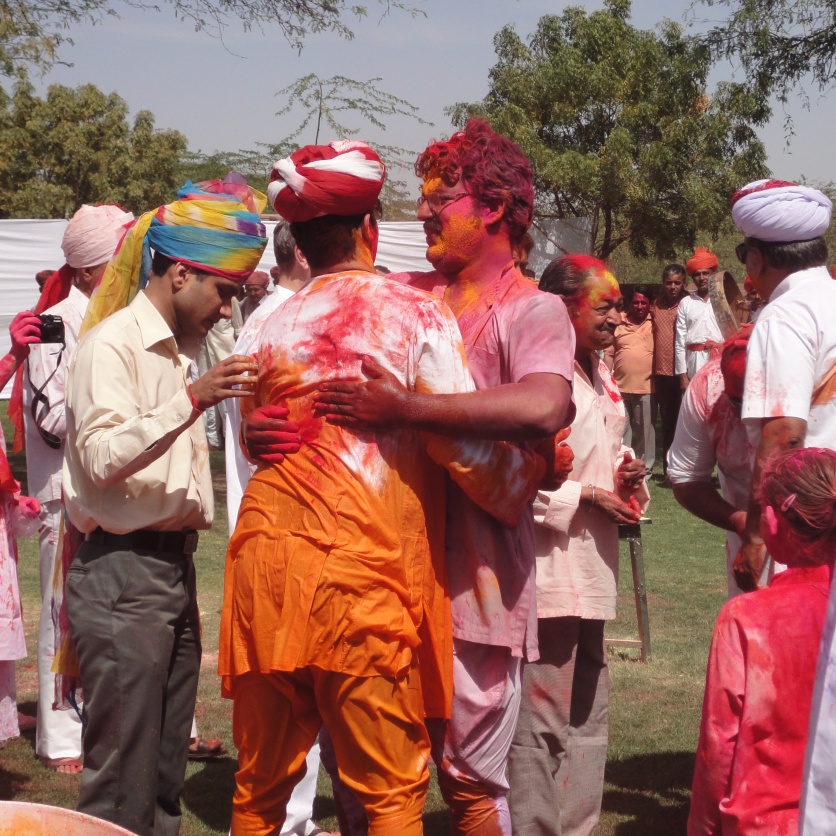 A colourful embrace - Holi at Umaid Bhawan Palace, Jodhpur