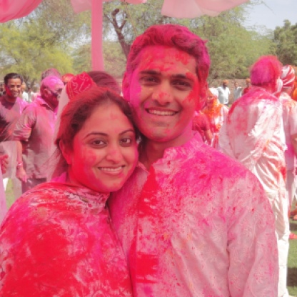 Covered in the colour of joy - Holi at Umaid Bhawan Palace, Jodhpur
